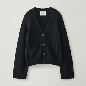 LISA YANG The Danni Cardigan | Cashmere | Black | Size S